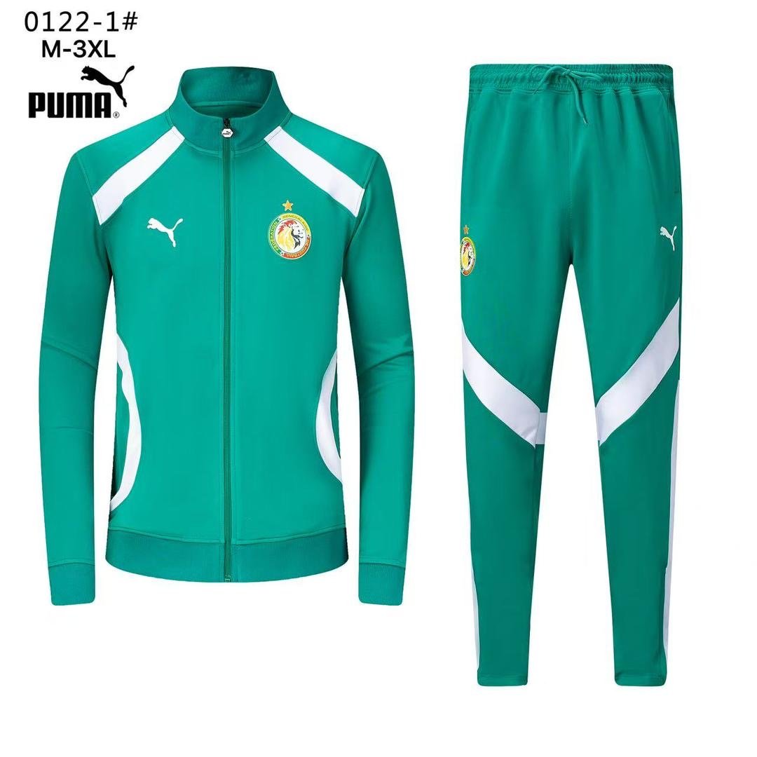 Blouson Sénégal CAN vert blanc